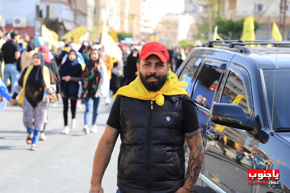 بالصور المهرجان الإنتخابي الذي اقامه حزب الله اليوم في صور _ تصوير وسام حسن موقع يا جنوب.أورغ ٢٠٢٢