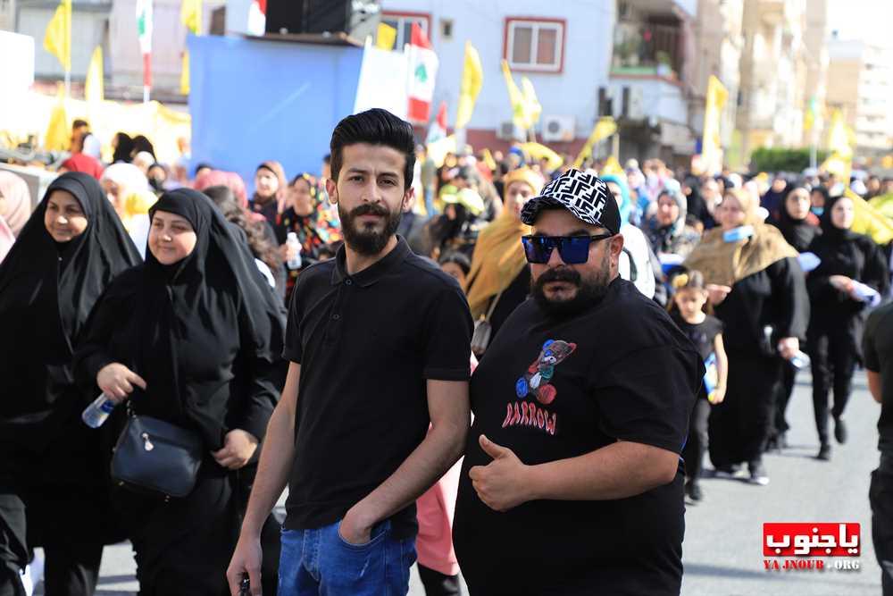 بالصور المهرجان الإنتخابي الذي اقامه حزب الله اليوم في صور _ تصوير وسام حسن موقع يا جنوب.أورغ ٢٠٢٢