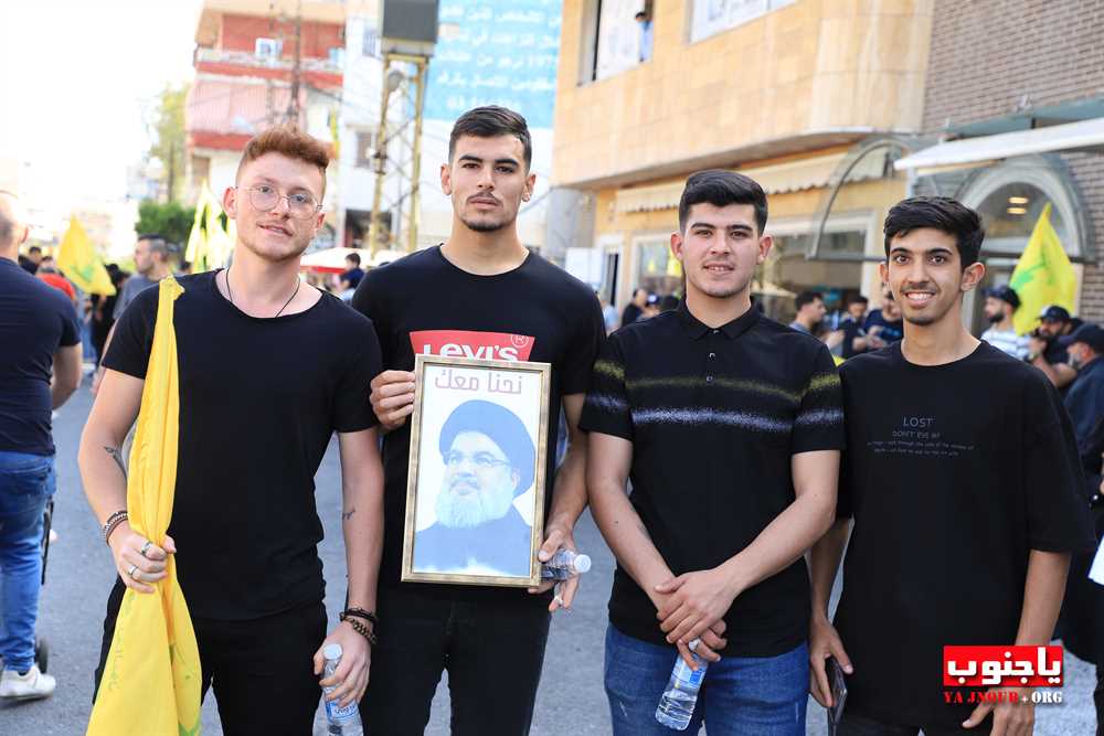 بالصور المهرجان الإنتخابي الذي اقامه حزب الله اليوم في صور _ تصوير وسام حسن موقع يا جنوب.أورغ ٢٠٢٢