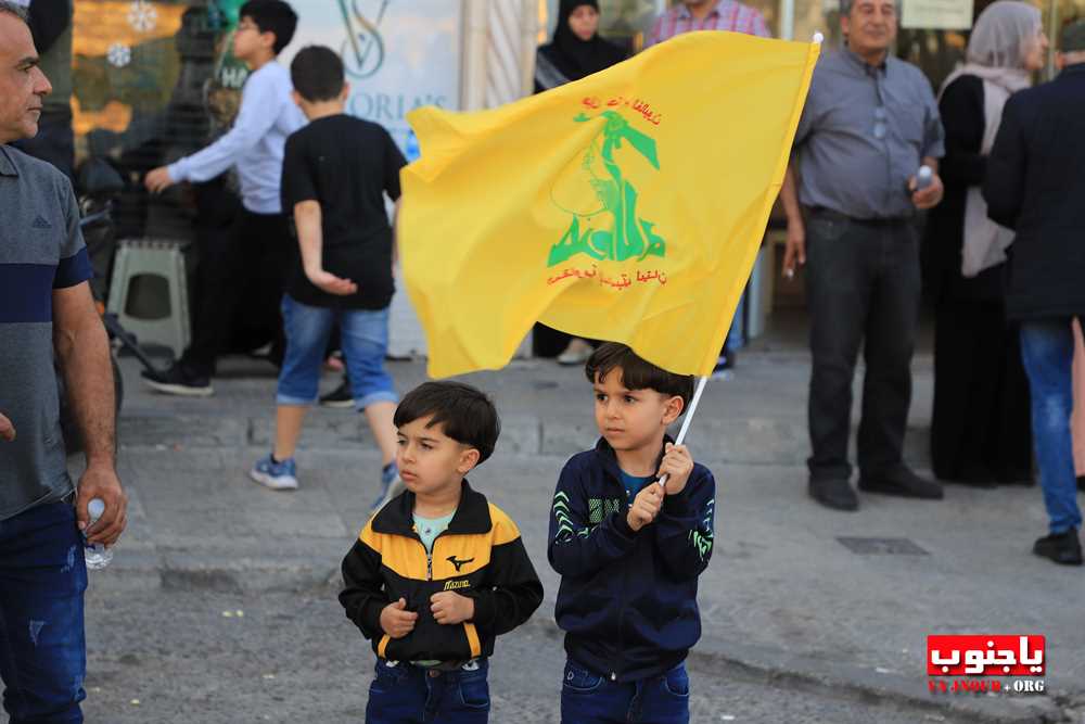 بالصور المهرجان الإنتخابي الذي اقامه حزب الله اليوم في صور _ تصوير وسام حسن موقع يا جنوب.أورغ ٢٠٢٢