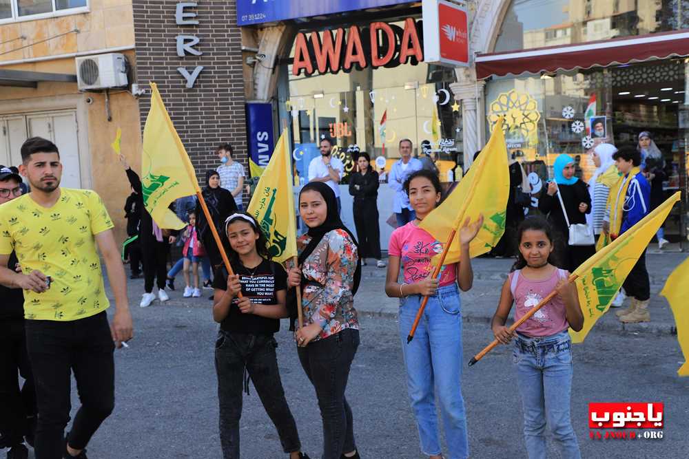 بالصور المهرجان الإنتخابي الذي اقامه حزب الله اليوم في صور _ تصوير وسام حسن موقع يا جنوب.أورغ ٢٠٢٢