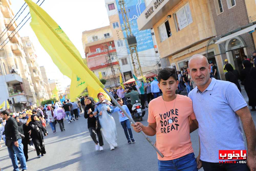 بالصور المهرجان الإنتخابي الذي اقامه حزب الله اليوم في صور _ تصوير وسام حسن موقع يا جنوب.أورغ ٢٠٢٢