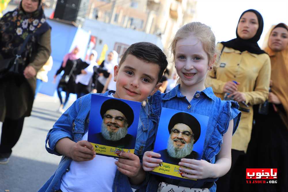 بالصور المهرجان الإنتخابي الذي اقامه حزب الله اليوم في صور _ تصوير وسام حسن موقع يا جنوب.أورغ ٢٠٢٢