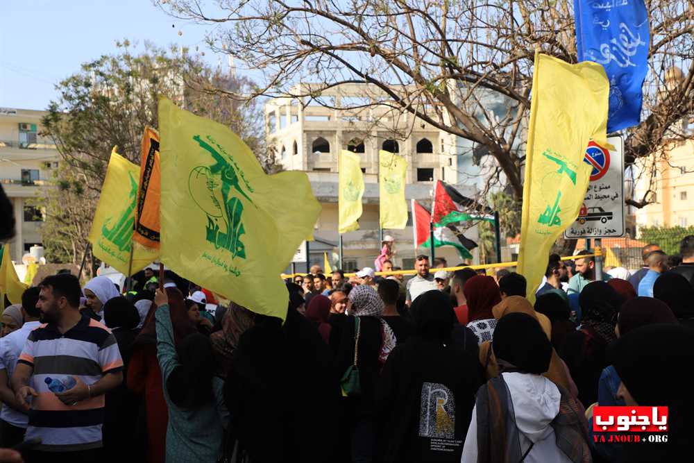 بالصور المهرجان الإنتخابي الذي اقامه حزب الله اليوم في صور _ تصوير وسام حسن موقع يا جنوب.أورغ ٢٠٢٢