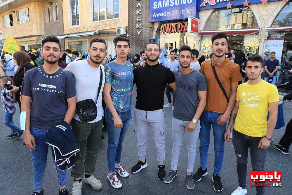 بالصور المهرجان الإنتخابي الذي اقامه حزب الله اليوم في صور _ تصوير وسام حسن موقع يا جنوب.أورغ ٢٠٢٢
