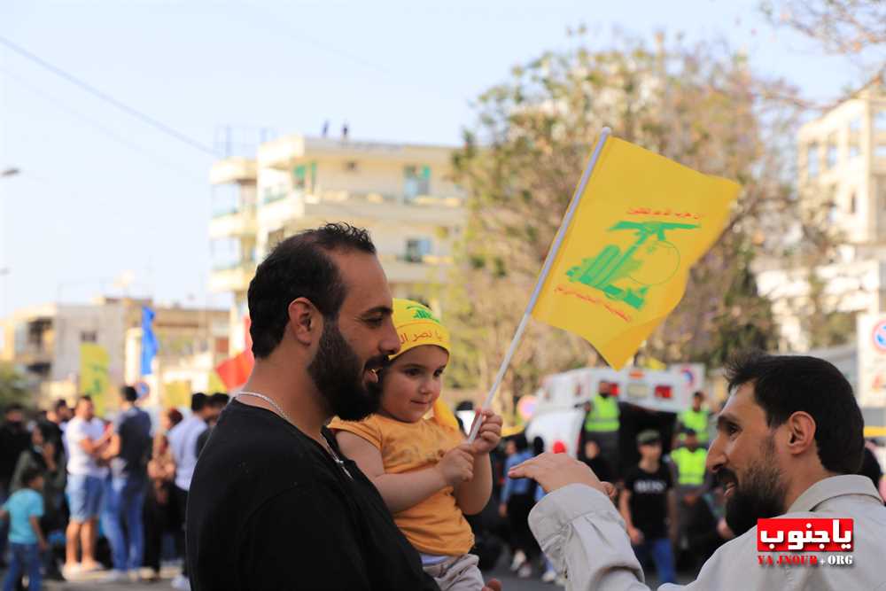 بالصور المهرجان الإنتخابي الذي اقامه حزب الله اليوم في صور _ تصوير وسام حسن موقع يا جنوب.أورغ ٢٠٢٢