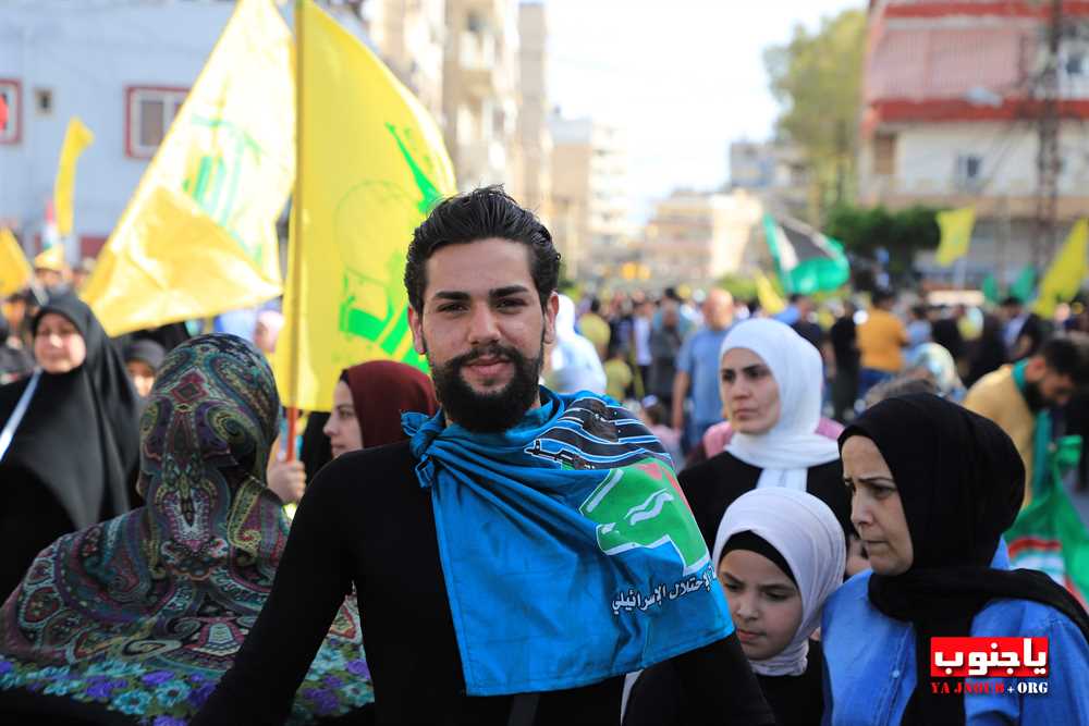 بالصور المهرجان الإنتخابي الذي اقامه حزب الله اليوم في صور _ تصوير وسام حسن موقع يا جنوب.أورغ ٢٠٢٢