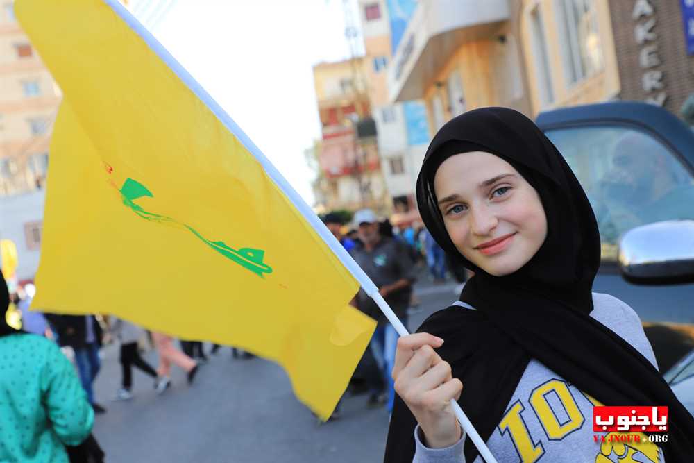 بالصور المهرجان الإنتخابي الذي اقامه حزب الله اليوم في صور _ تصوير وسام حسن موقع يا جنوب.أورغ ٢٠٢٢