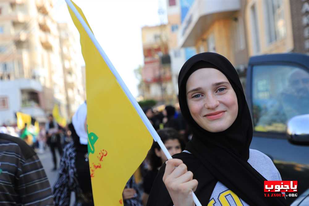 بالصور المهرجان الإنتخابي الذي اقامه حزب الله اليوم في صور _ تصوير وسام حسن موقع يا جنوب.أورغ ٢٠٢٢