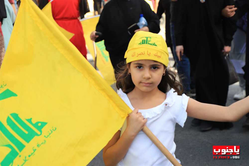 بالصور المهرجان الإنتخابي الذي اقامه حزب الله اليوم في صور _ تصوير وسام حسن موقع يا جنوب.أورغ ٢٠٢٢