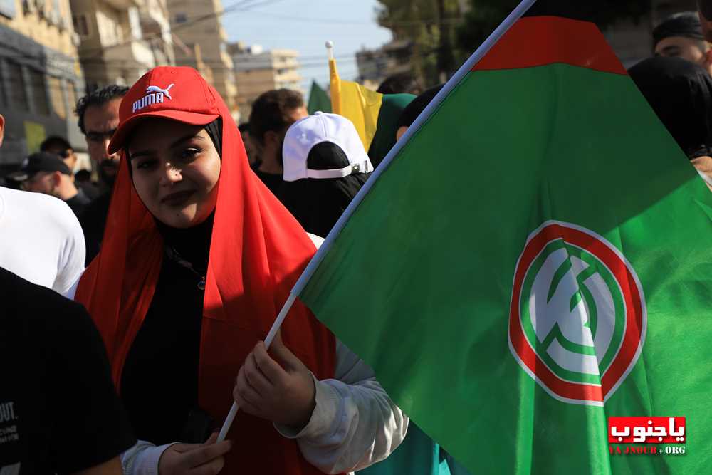 بالصور المهرجان الإنتخابي الذي اقامه حزب الله اليوم في صور _ تصوير وسام حسن موقع يا جنوب.أورغ ٢٠٢٢