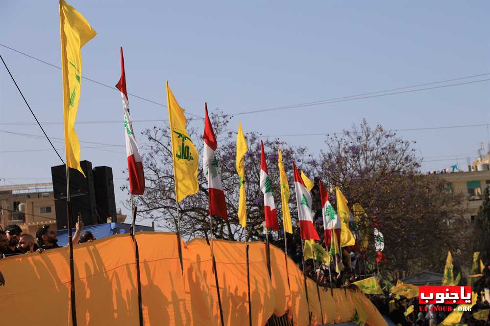 بالصور المهرجان الإنتخابي الذي اقامه حزب الله اليوم في صور _ تصوير وسام حسن موقع يا جنوب.أورغ ٢٠٢٢