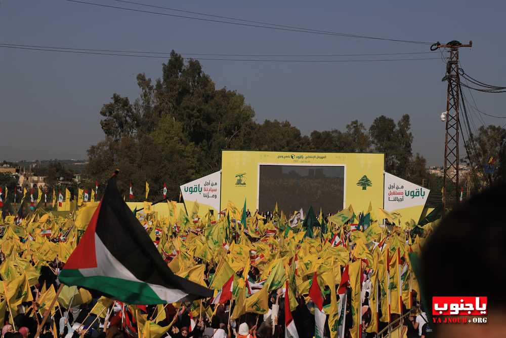 بالصور المهرجان الإنتخابي الذي اقامه حزب الله اليوم في صور _ تصوير وسام حسن موقع يا جنوب.أورغ ٢٠٢٢
