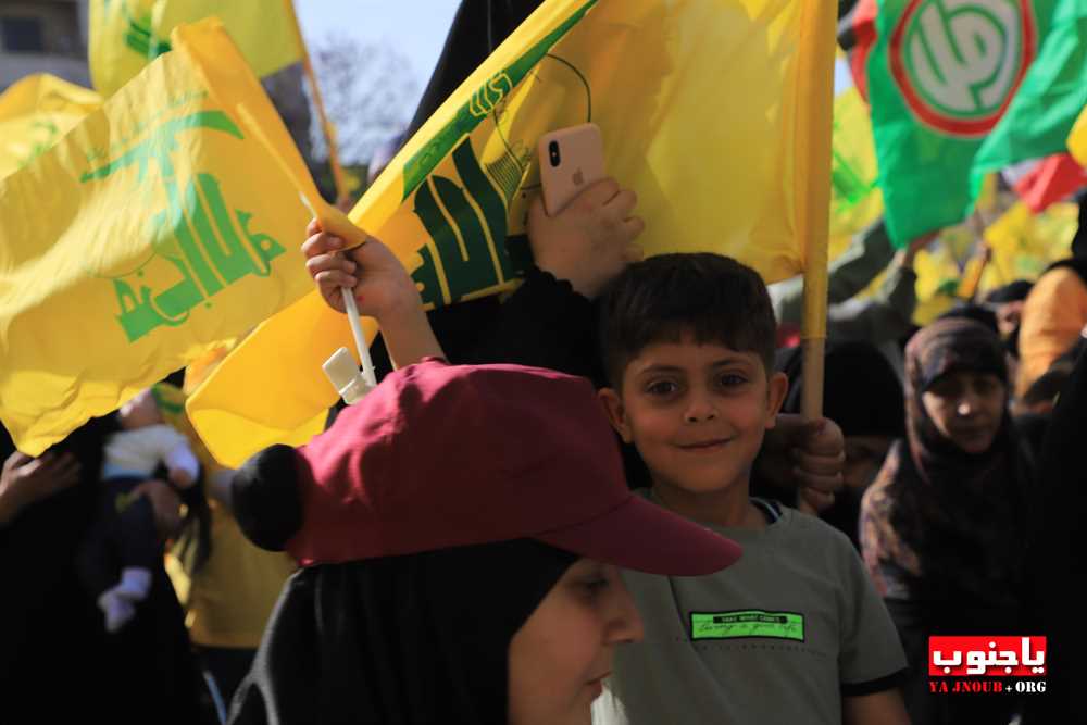 بالصور المهرجان الإنتخابي الذي اقامه حزب الله اليوم في صور _ تصوير وسام حسن موقع يا جنوب.أورغ ٢٠٢٢