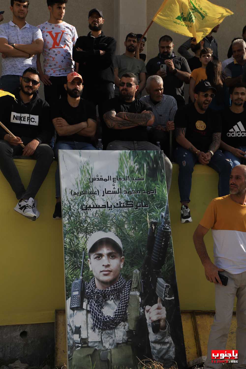 بالصور المهرجان الإنتخابي الذي اقامه حزب الله اليوم في صور _ تصوير وسام حسن موقع يا جنوب.أورغ ٢٠٢٢