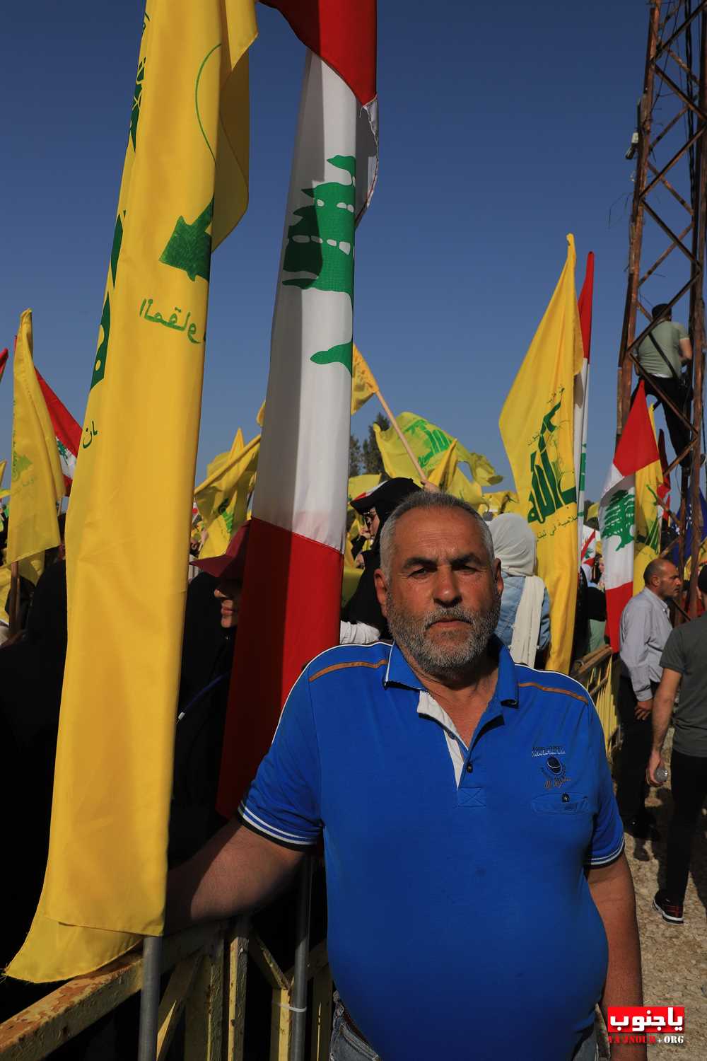بالصور المهرجان الإنتخابي الذي اقامه حزب الله اليوم في صور _ تصوير وسام حسن موقع يا جنوب.أورغ ٢٠٢٢