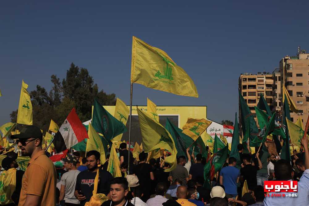 بالصور المهرجان الإنتخابي الذي اقامه حزب الله اليوم في صور _ تصوير وسام حسن موقع يا جنوب.أورغ ٢٠٢٢