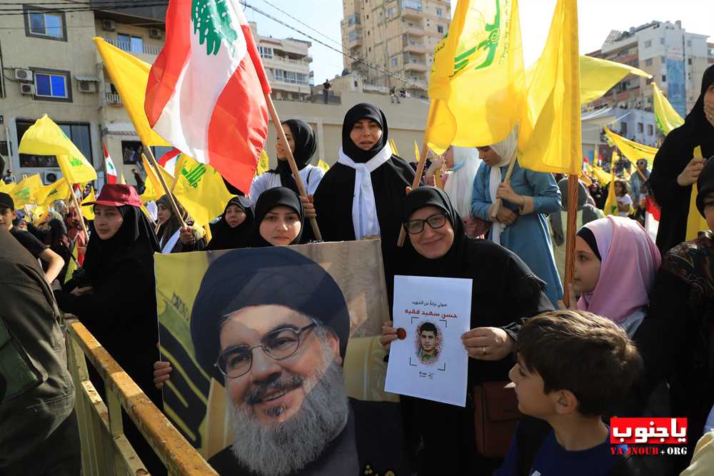 بالصور المهرجان الإنتخابي الذي اقامه حزب الله اليوم في صور _ تصوير وسام حسن موقع يا جنوب.أورغ ٢٠٢٢