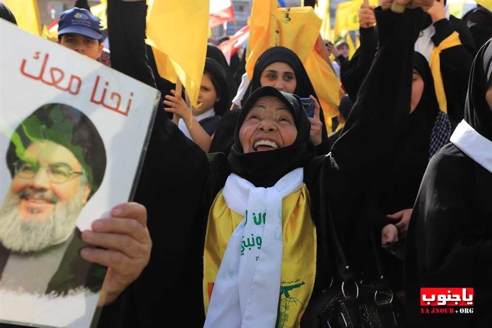 بالصور المهرجان الإنتخابي الذي اقامه حزب الله اليوم في صور _ تصوير وسام حسن موقع يا جنوب.أورغ ٢٠٢٢