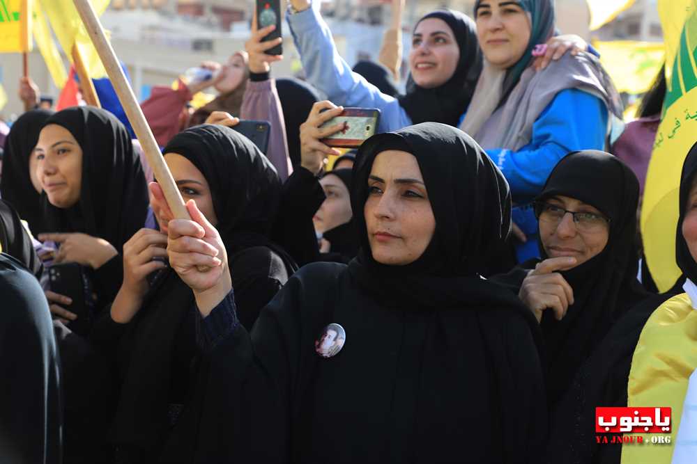 بالصور المهرجان الإنتخابي الذي اقامه حزب الله اليوم في صور _ تصوير وسام حسن موقع يا جنوب.أورغ ٢٠٢٢
