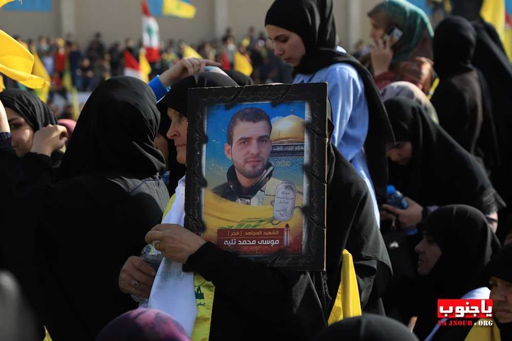 بالصور المهرجان الإنتخابي الذي اقامه حزب الله اليوم في صور _ تصوير وسام حسن موقع يا جنوب.أورغ ٢٠٢٢. مجموعة صور رقم ٢