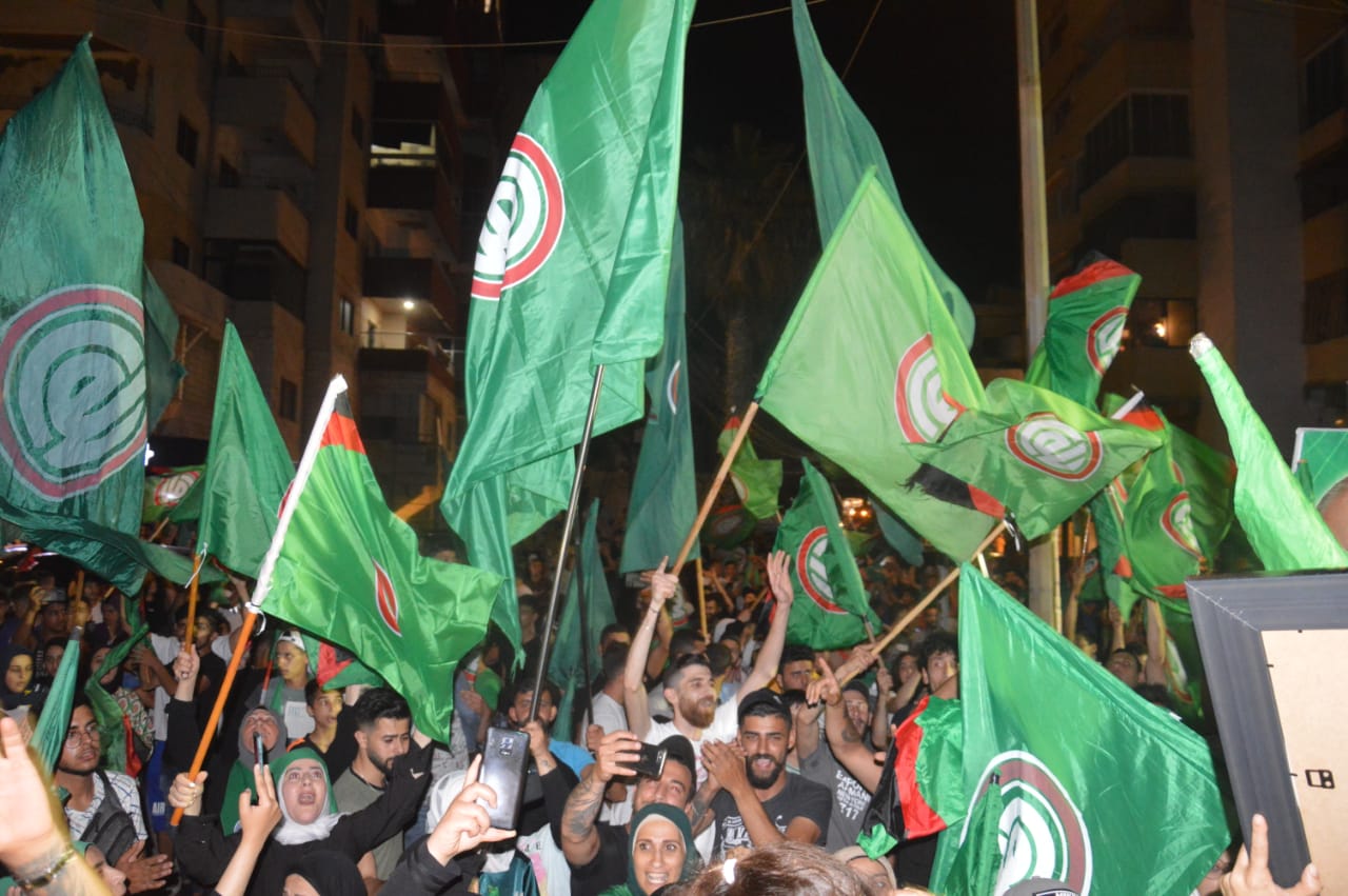 جماهير امل احتفلت بإنتخاب الرئيس بري بولاية سابعة في مدينة صور 