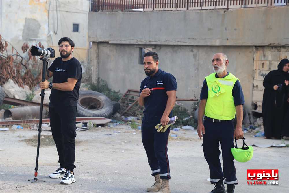 مناورة لجمعية الرسالة للإسعاف الصحي مركز طيردبا التطوعي تحت عنوان تفان و إيثار