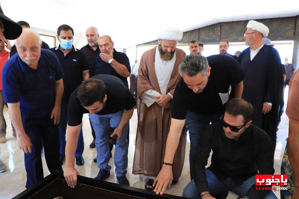 بلدة طيردبا الجنوبية شيعت الفقيد الغالي المرحوم الدكتور ابراهيم اسماعيل جابر الى مثواه الأخير 