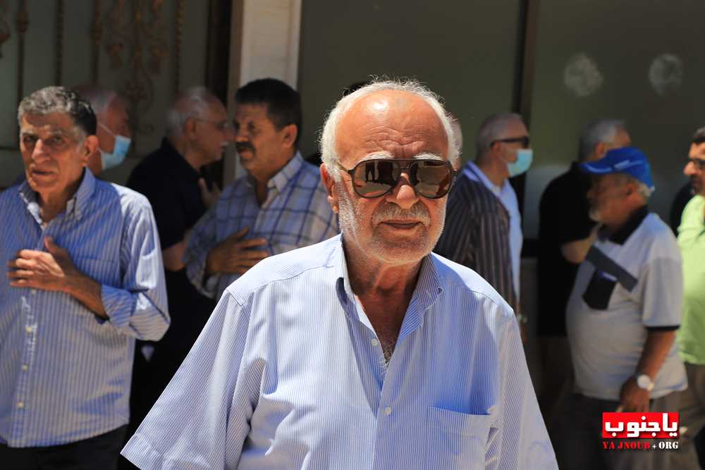 بلدة طيردبا الجنوبية شيعت الفقيد الغالي المرحوم الدكتور ابراهيم اسماعيل جابر الى مثواه الأخير 