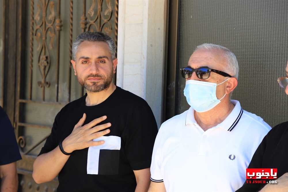 بلدة طيردبا الجنوبية شيعت الفقيد الغالي المرحوم الدكتور ابراهيم اسماعيل جابر الى مثواه الأخير 