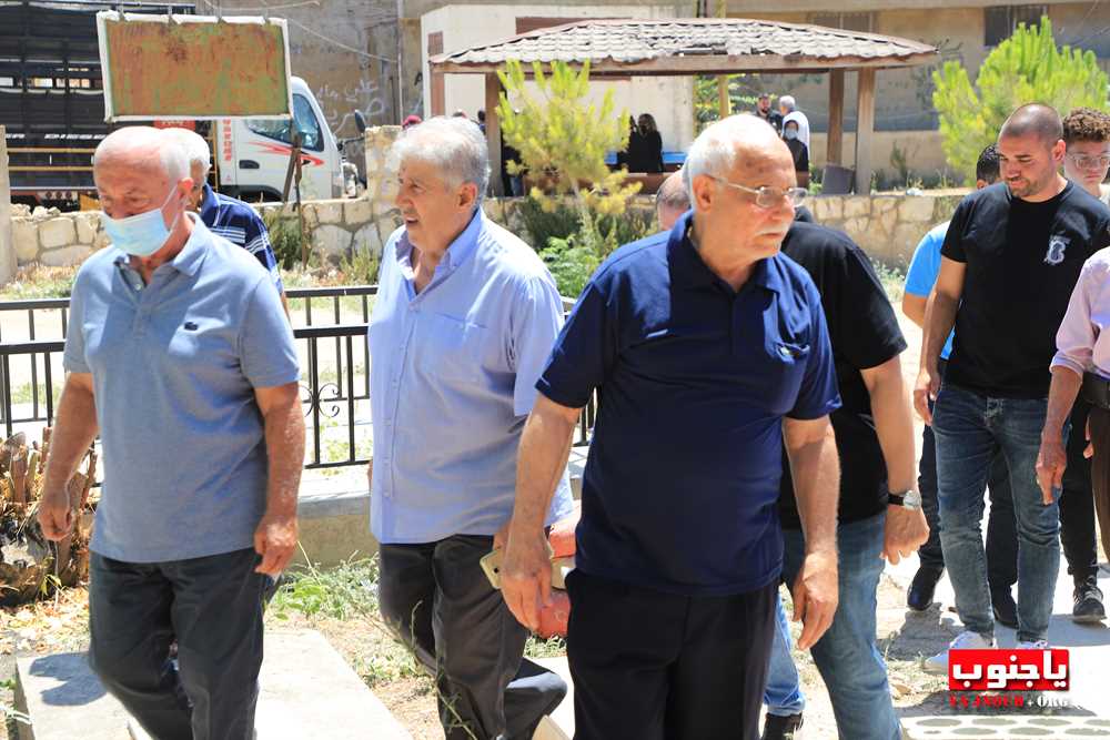 بلدة طيردبا الجنوبية شيعت الفقيد الغالي المرحوم الدكتور ابراهيم اسماعيل جابر الى مثواه الأخير 