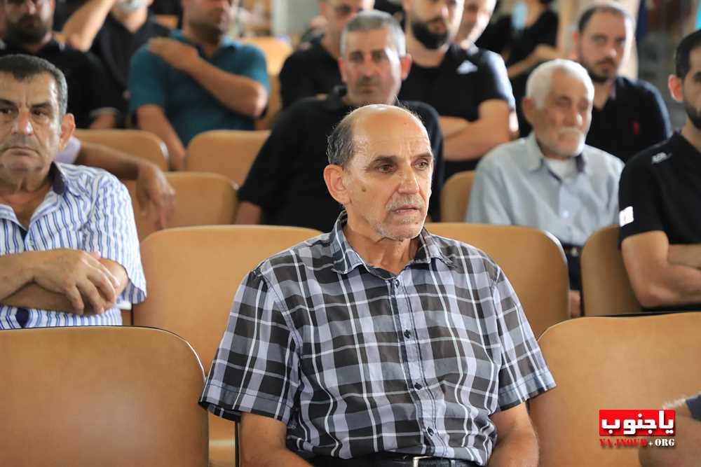  طيردبا : ثالث الفقيد الغالي المرحوم الدكتور ابراهيم اسماعيل جابر  في حسينية بلدة طيردبا 