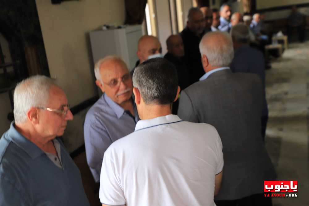  طيردبا : ثالث الفقيد الغالي المرحوم الدكتور ابراهيم اسماعيل جابر  في حسينية بلدة طيردبا 