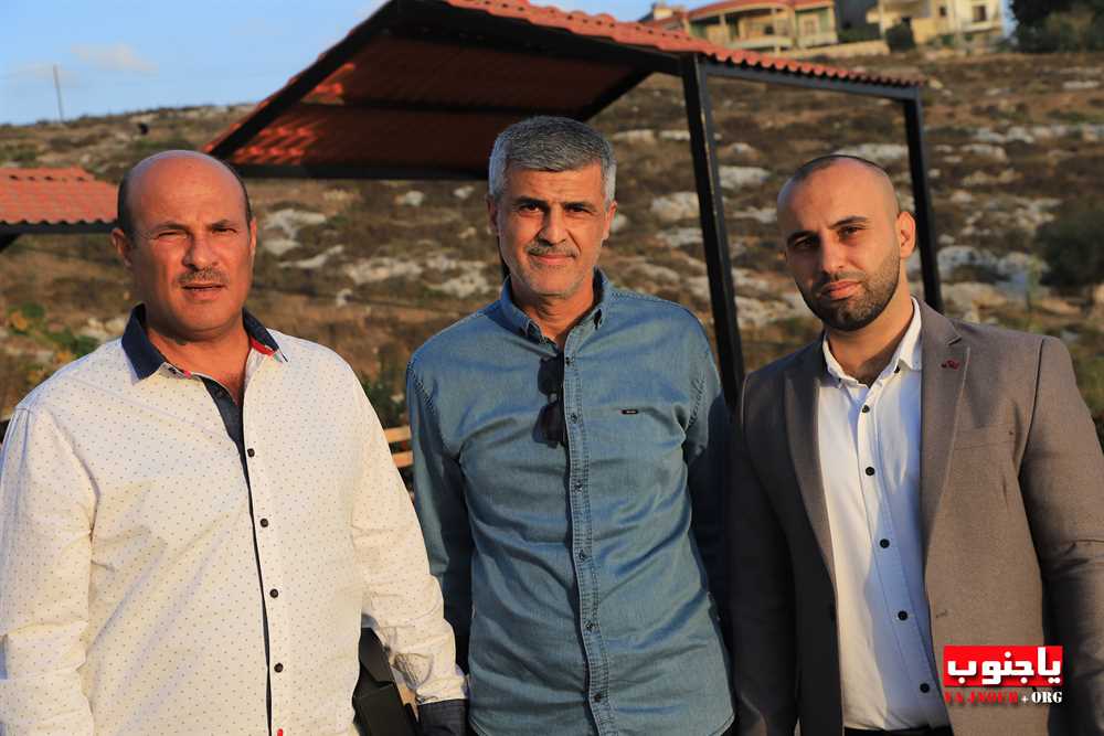 بالصور إفتتاح الحديقة العامة في بلدة طيردبا الجنوبية 