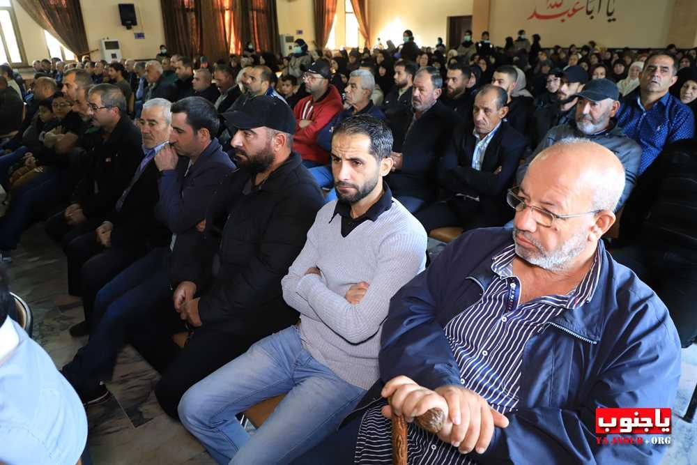 ذكرى ثالث المرحوم الحاج محمد حسين مغنية في بلدة طيردبا.      
