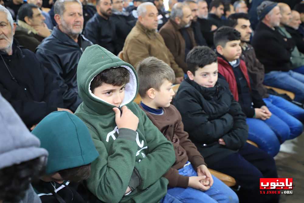 بلدة طيردبا أحيت ثلاث مناسبات أربعين ومناسبتي ذكرى سنوية في حسينية السيدة زينب (ع) ..