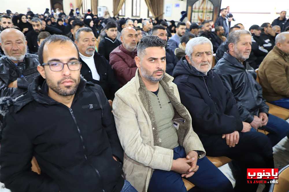 بلدة طيردبا أحيت ثلاث مناسبات أربعين ومناسبتي ذكرى سنوية في حسينية السيدة زينب (ع) ..