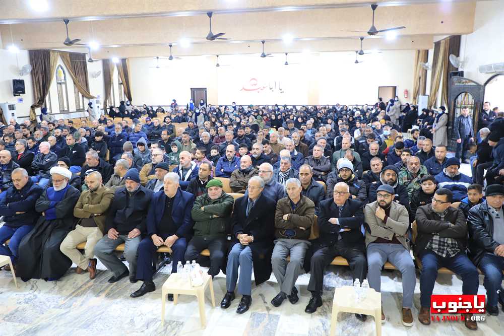 بلدة طيردبا أحيت ثلاث مناسبات أربعين ومناسبتي ذكرى سنوية في حسينية السيدة زينب (ع) ..