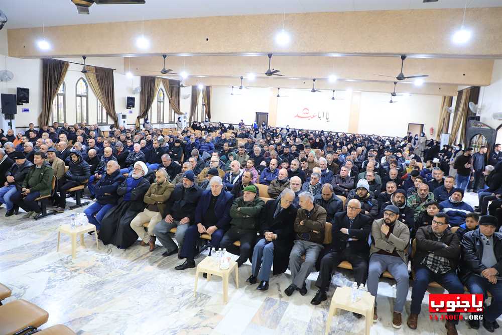 بلدة طيردبا أحيت ثلاث مناسبات أربعين ومناسبتي ذكرى سنوية في حسينية السيدة زينب (ع) ..