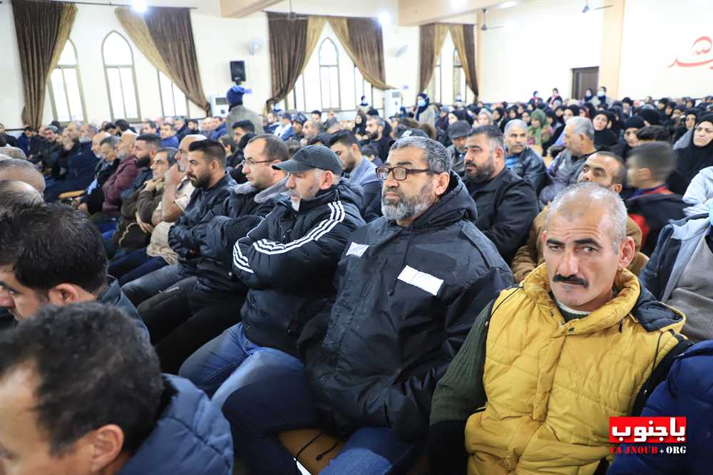 بلدة طيردبا أحيت ثلاث مناسبات أربعين ومناسبتي ذكرى سنوية في حسينية السيدة زينب (ع) ..