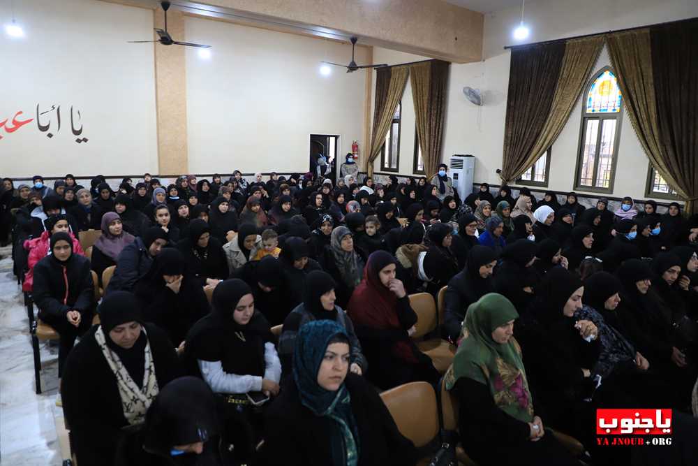 بلدة طيردبا أحيت ثلاث مناسبات أربعين ومناسبتي ذكرى سنوية في حسينية السيدة زينب (ع) ..