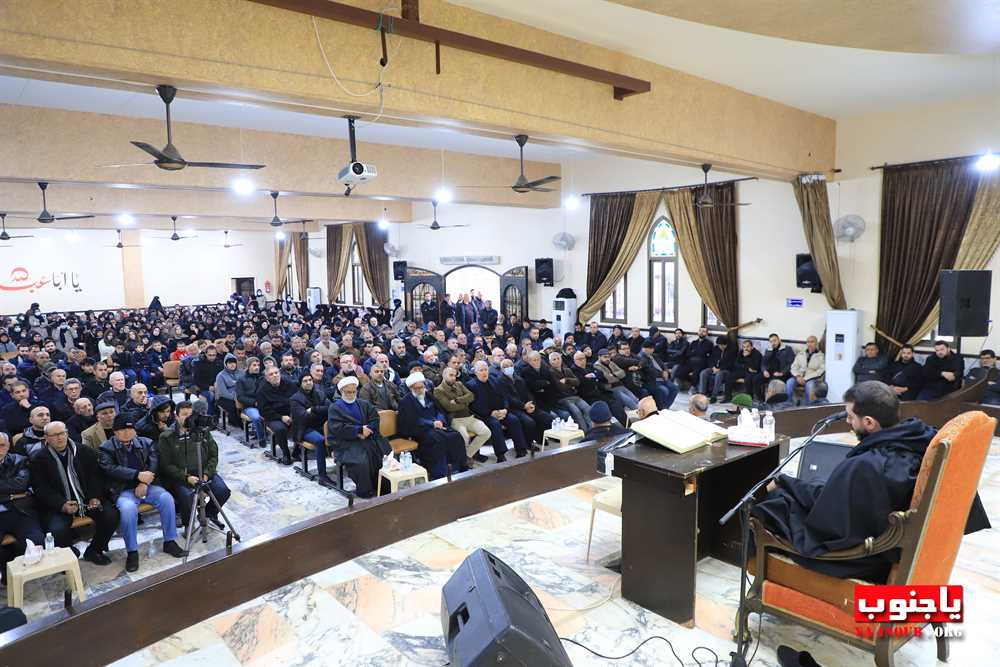 بلدة طيردبا أحيت ثلاث مناسبات أربعين ومناسبتي ذكرى سنوية في حسينية السيدة زينب (ع) ..