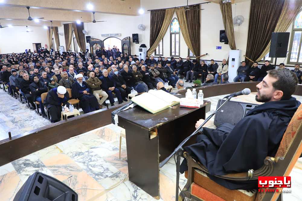 بلدة طيردبا أحيت ثلاث مناسبات أربعين ومناسبتي ذكرى سنوية في حسينية السيدة زينب (ع) ..
