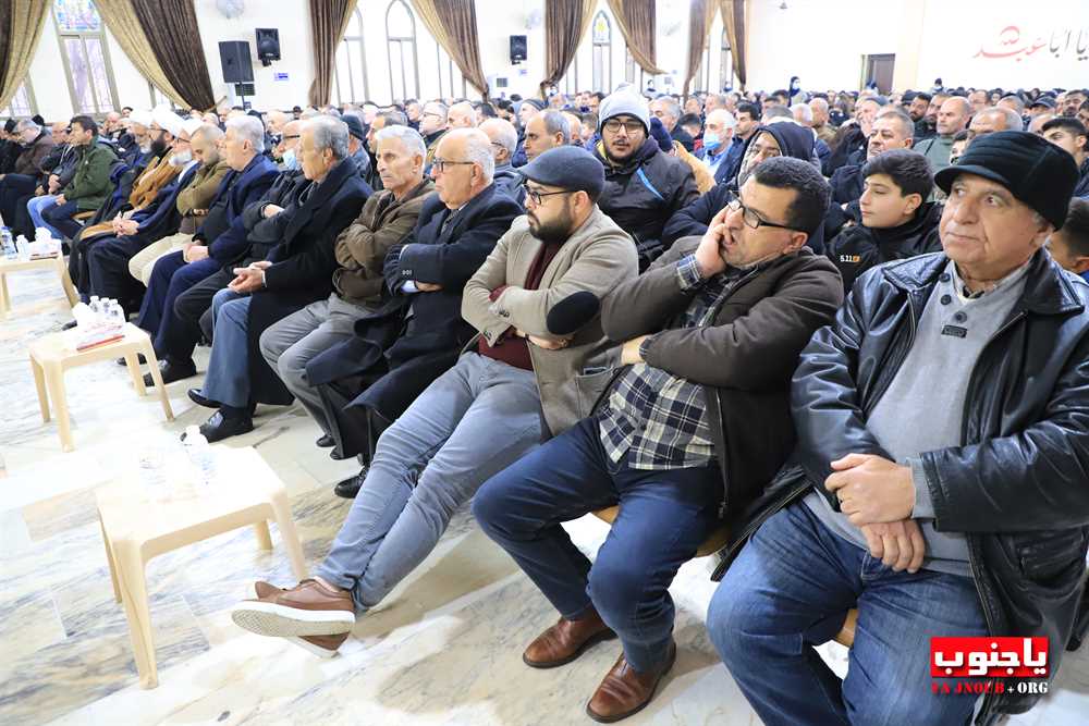 بلدة طيردبا أحيت ثلاث مناسبات أربعين ومناسبتي ذكرى سنوية في حسينية السيدة زينب (ع) ..