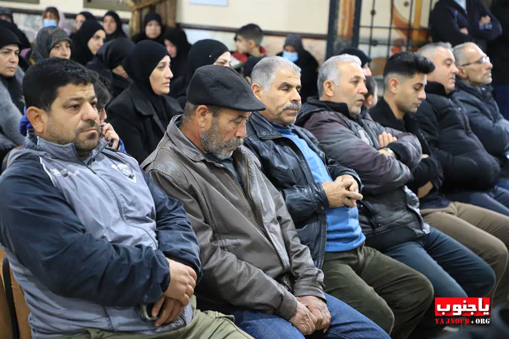 بلدة طيردبا أحيت ثلاث مناسبات أربعين ومناسبتي ذكرى سنوية في حسينية السيدة زينب (ع) ..