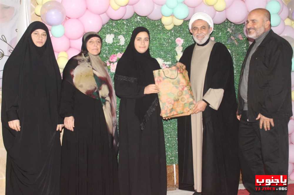 حفل تكليف ومولد بمناسبة ولادة السيدة الزهراء عليها في مجمع أبي الفضل العباس عليه السلام في بلدة عدلون