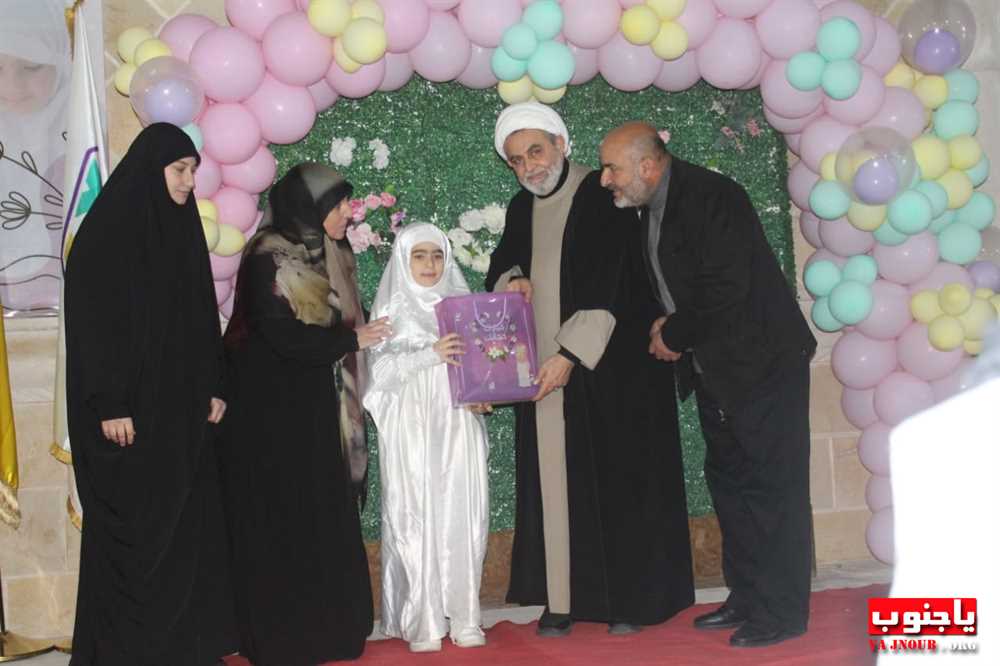 حفل تكليف ومولد بمناسبة ولادة السيدة الزهراء عليها في مجمع أبي الفضل العباس عليه السلام في بلدة عدلون