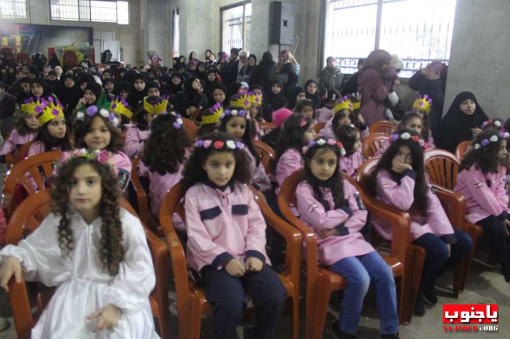 حفل تكليف ومولد بمناسبة ولادة السيدة الزهراء عليها في مجمع أبي الفضل العباس عليه السلام في بلدة عدلون
