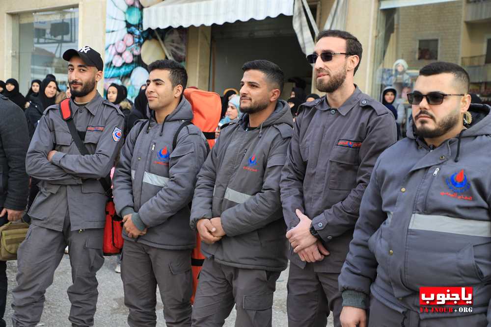طيردبا : بالصور مسيرة كشفية و عرض رابيل 
