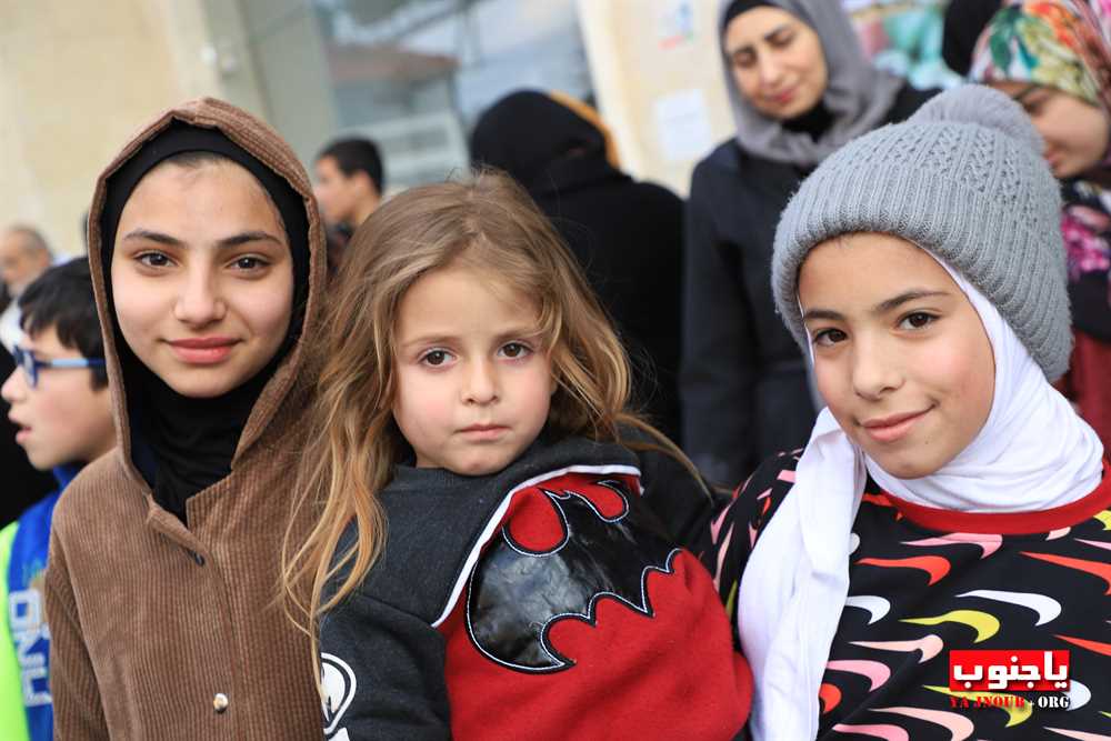   طيردبا : بالصور مسيرة كشفية و عرض رابيل 